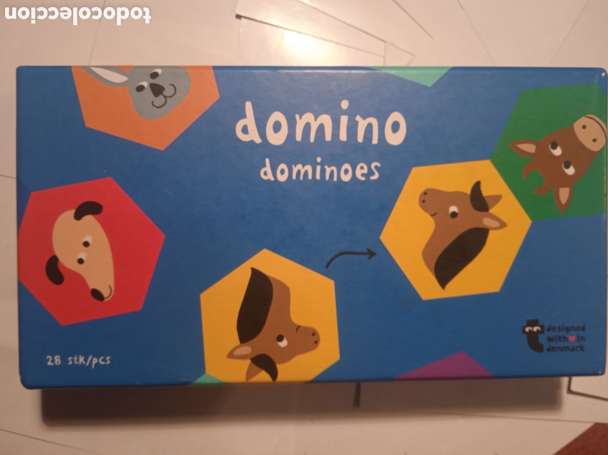 Board Games: DOMINO INFANTIL BUEN ESTADO