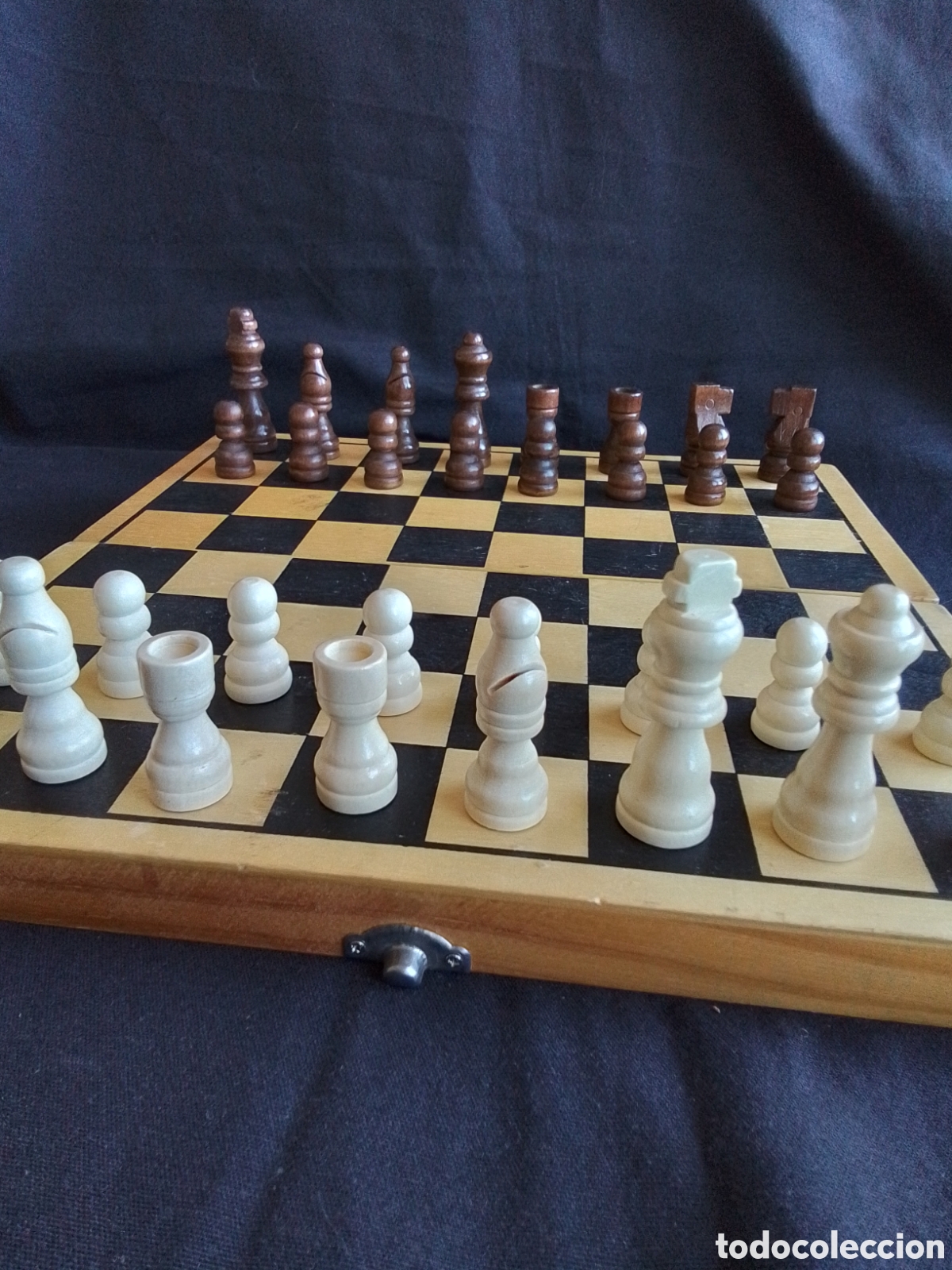 Juegos de mesa: Ajedrez todo de madera, estuche - Foto 2