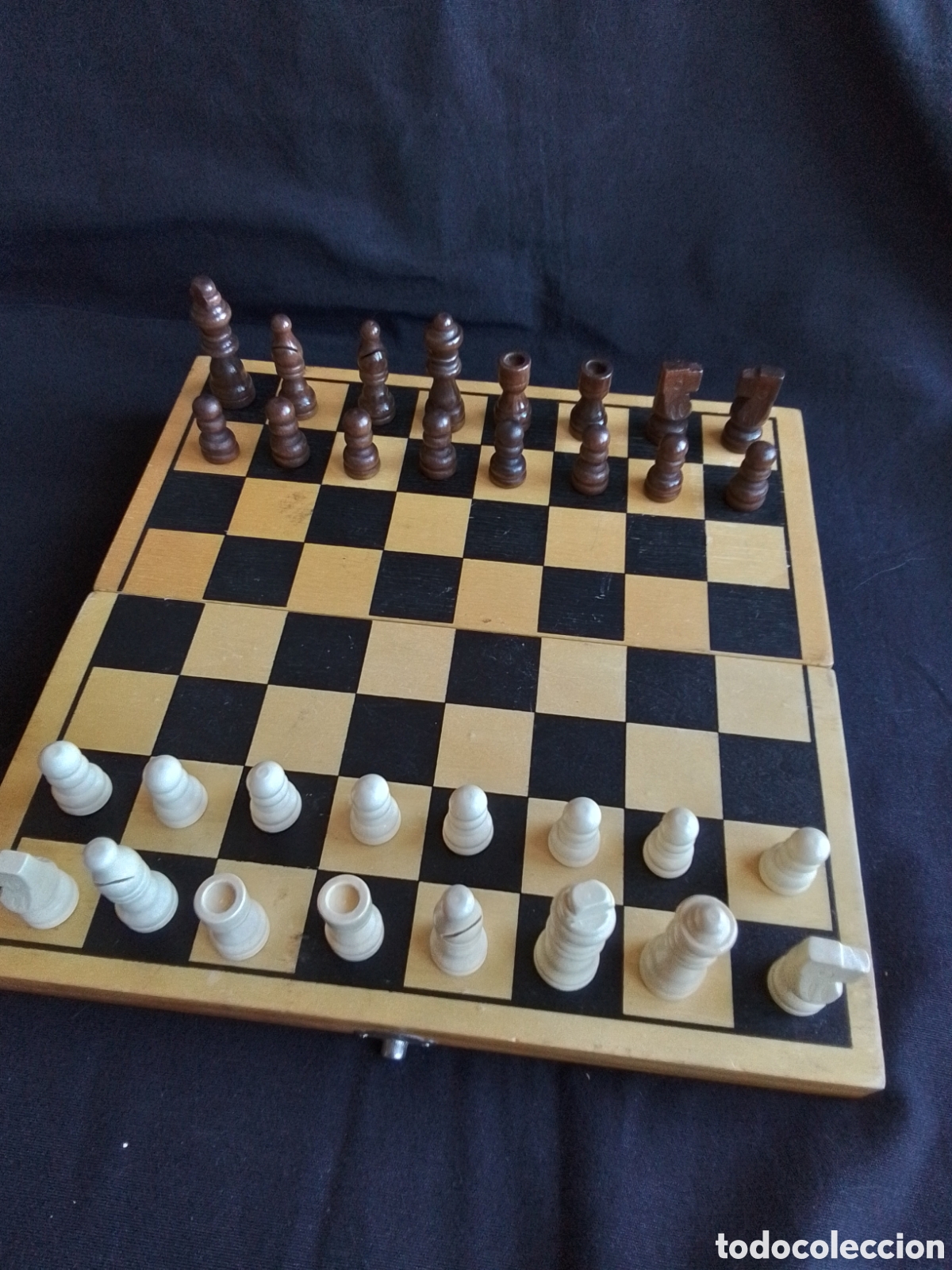 Juegos de mesa: Ajedrez todo de madera, estuche - Foto 3
