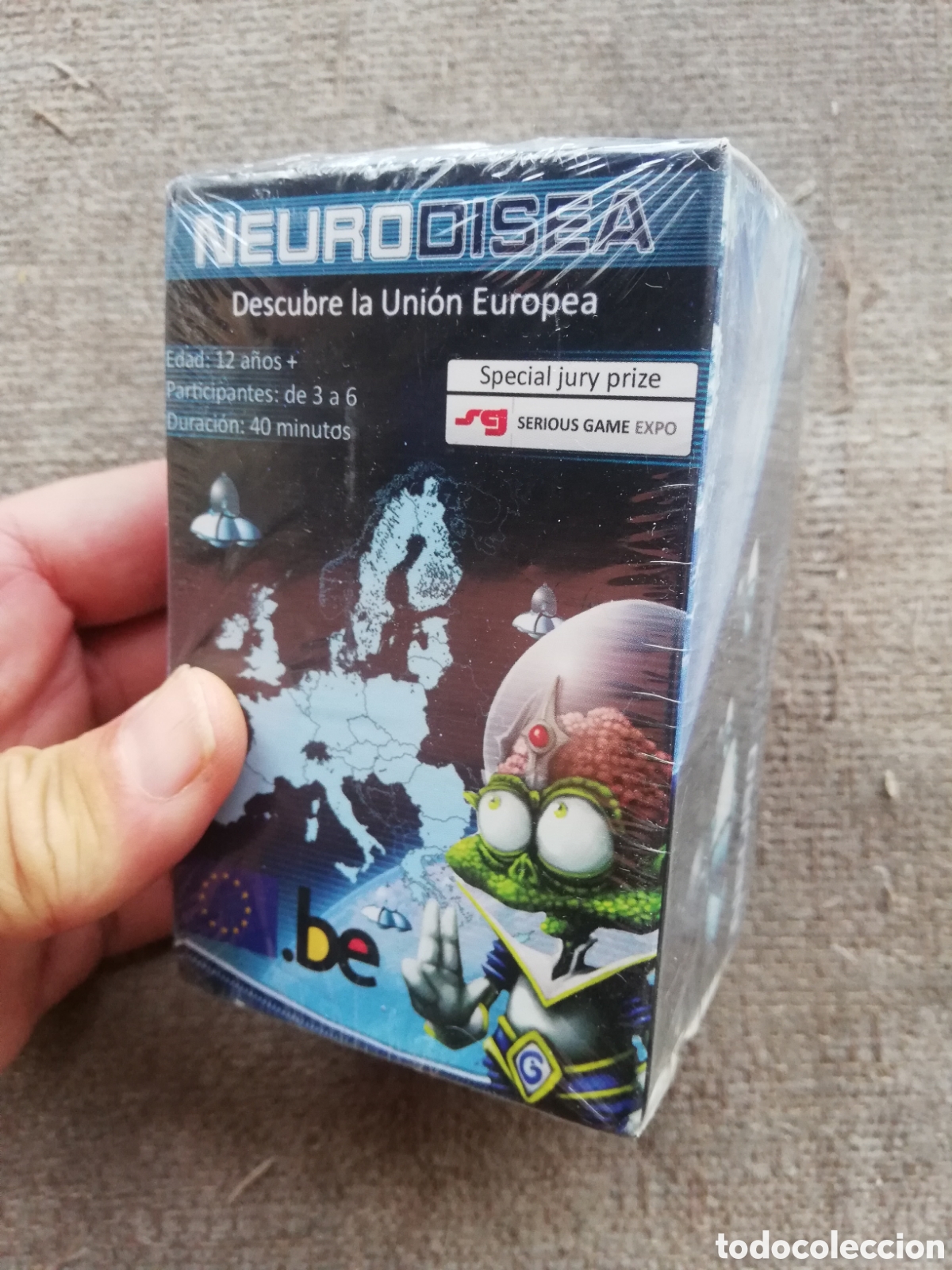 Juegos de mesa: Neurodisea. Descubre la Uni&oacute;n Europea. Juego de preguntas. Nuevo