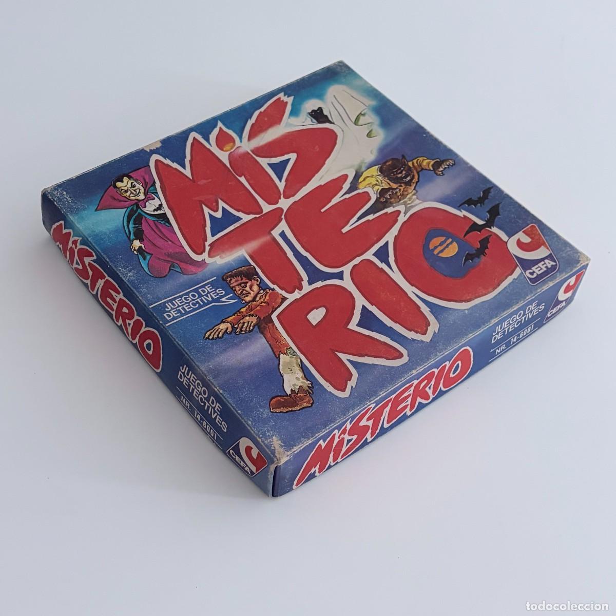 Juegos de mesa: Juego de mesa MISTERIO de Cefa COMPLETO sin manual vintage a&ntilde;os 80 Spain tipo Cluedo