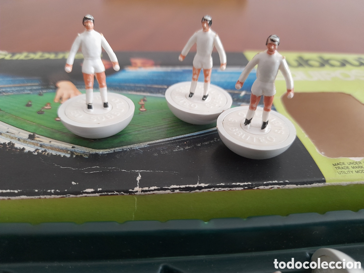 Juegos de mesa: Equipo subbuteo Borr&aacute;s Real Madrid - Foto 3