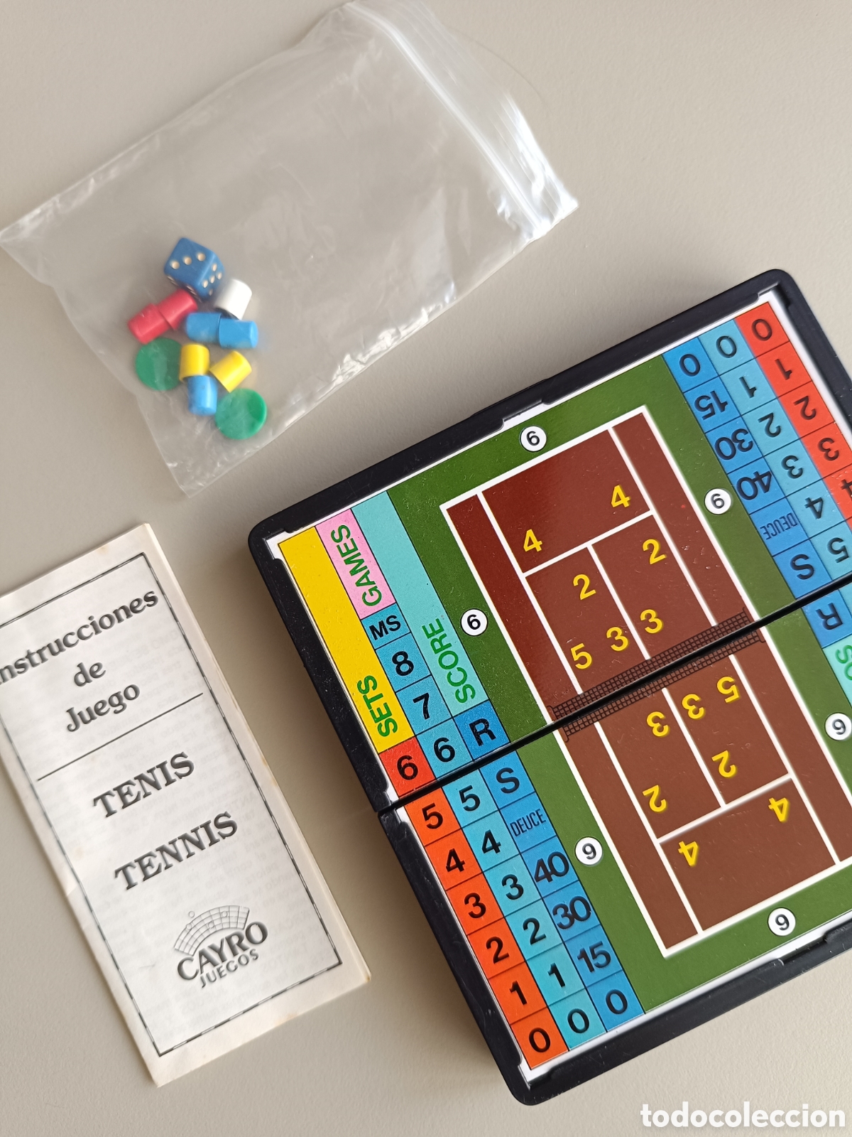 Juegos de mesa: Juego de mesa magn&eacute;tico Cayro tenis