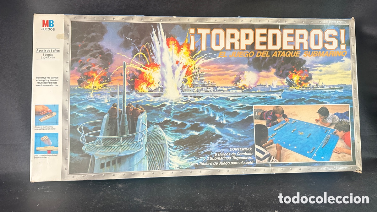 Juegos de mesa: Torpederos. El juego de ataque submarino. - Foto 2