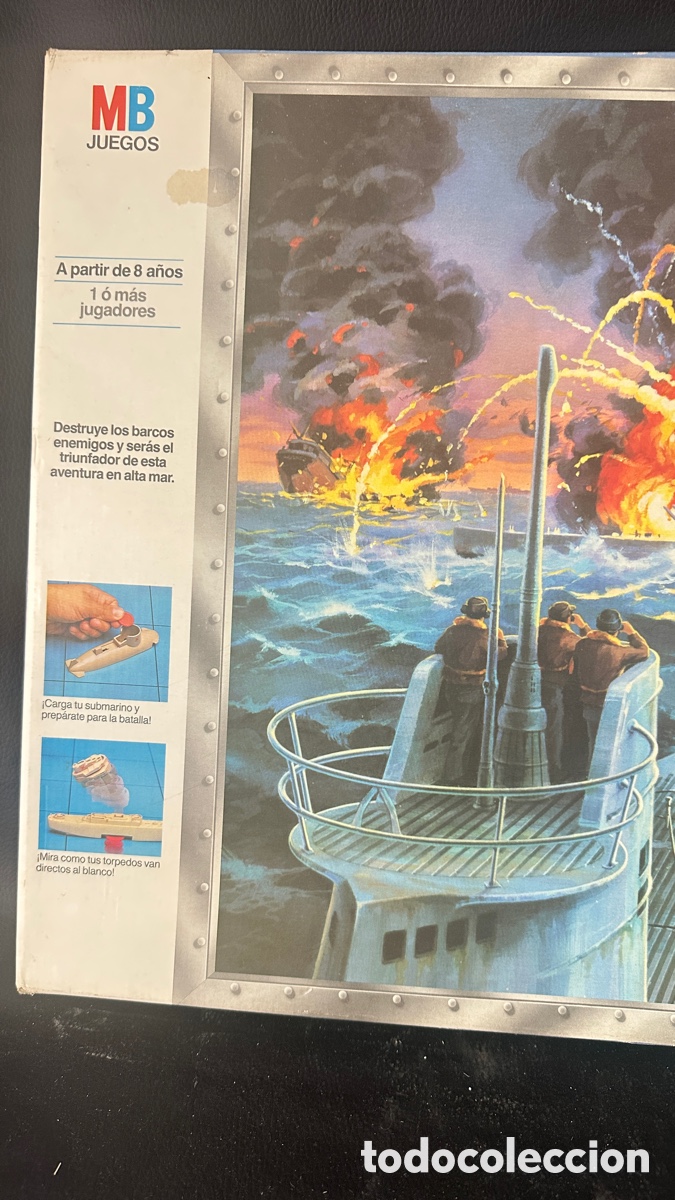 Juegos de mesa: Torpederos. El juego de ataque submarino. - Foto 3
