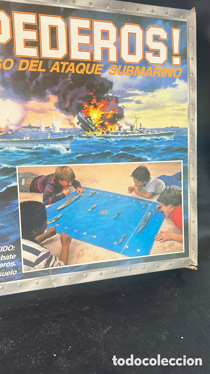 Juegos de mesa: Torpederos. El juego de ataque submarino. - Foto 6