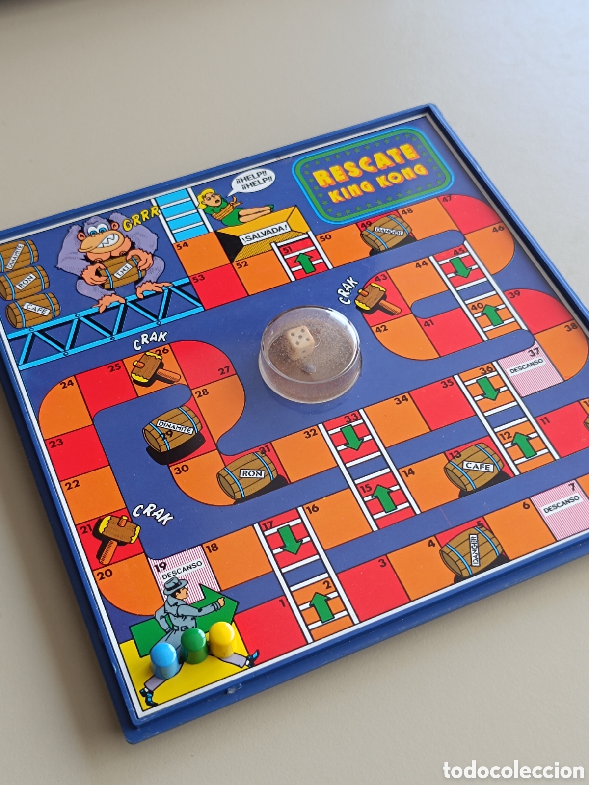 Juegos de mesa: Juego magn&eacute;tico de mesa Rescate King Kong
