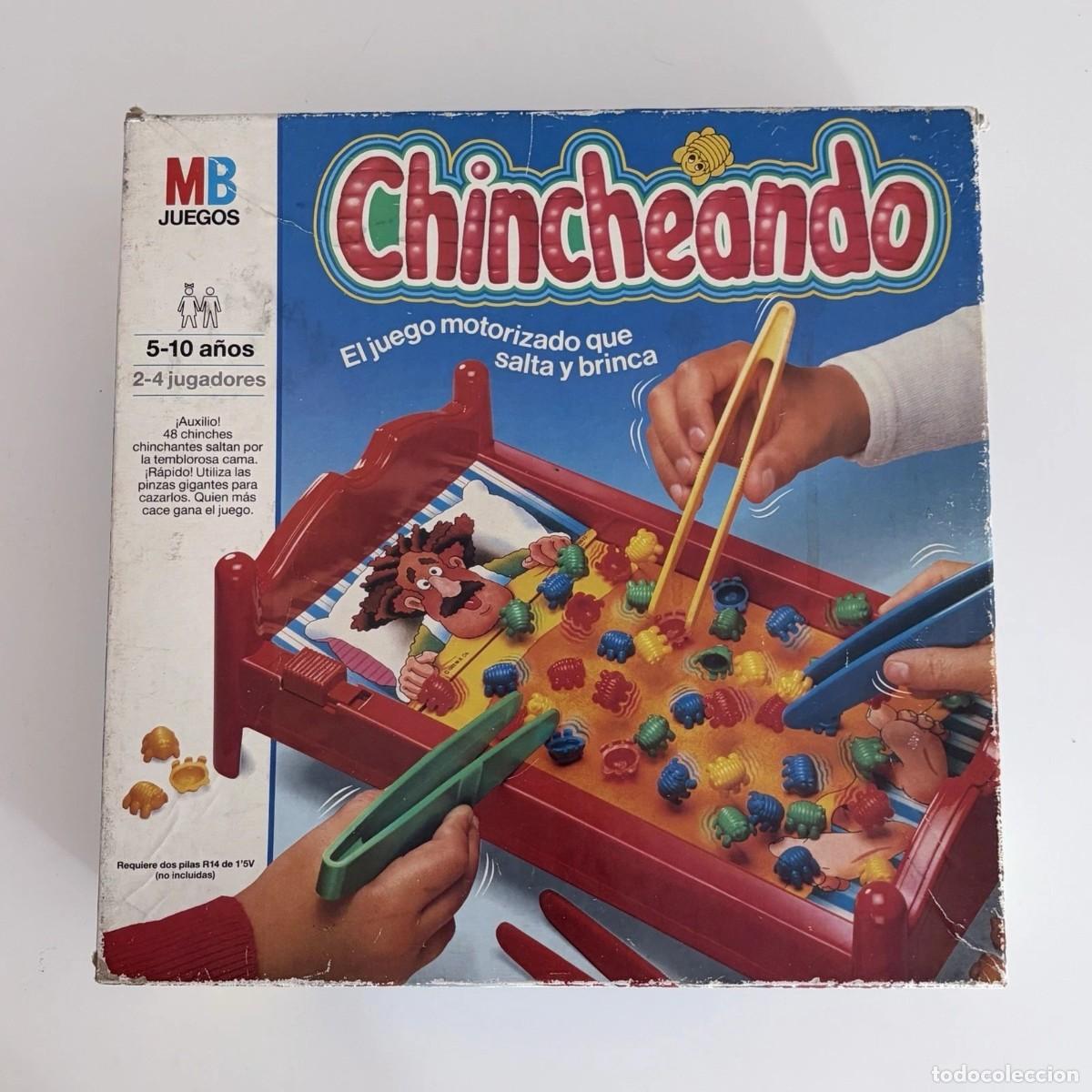 Juegos de mesa: Juego de mesa Chincheando MB Juegos 1985 COMPLETO con manual FUNCIONA vintage