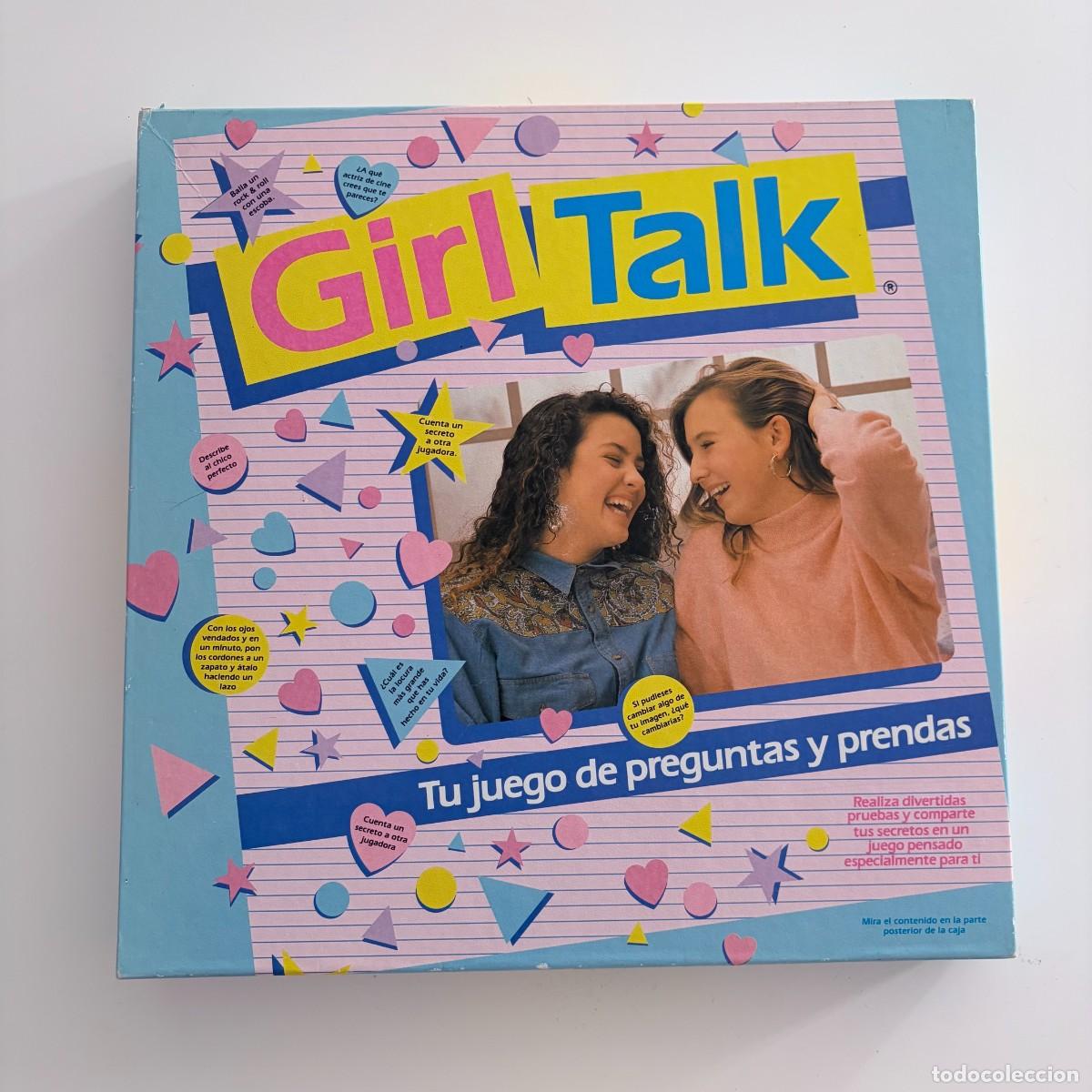 Juegos de mesa: Juego de mesa Girl Talk 1988 Western Publishing Company en espa&ntilde;ol COMPLETO buen estado