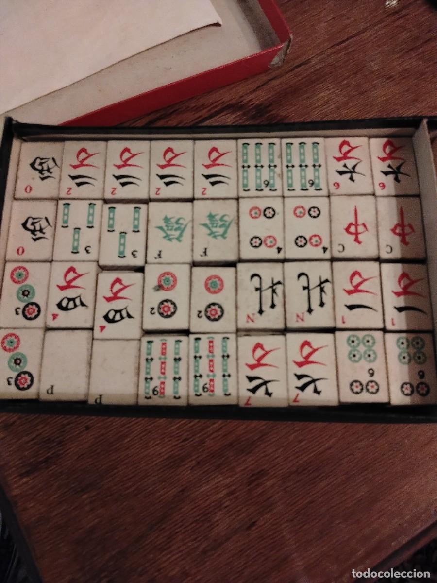 Juegos de mesa: Juego Mahjong antiguo - Foto 2