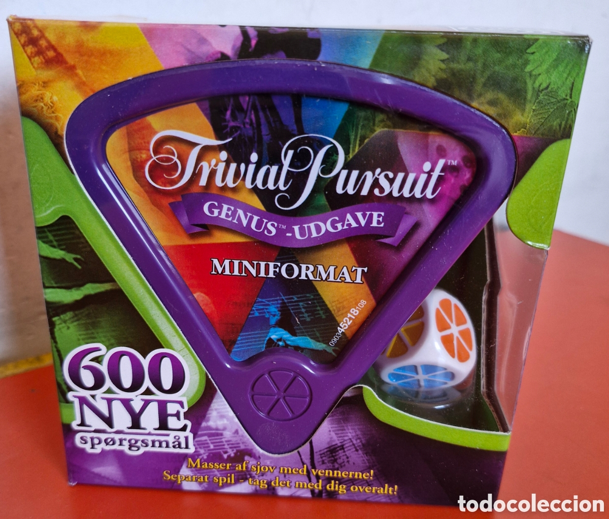 Juegos de mesa: AMPLIACI&Oacute;N TRIVIAL PURSUIT GENUS EN DAN&Eacute;S.PARKER - HASBRO 2003.NUEVO EN CAJA.