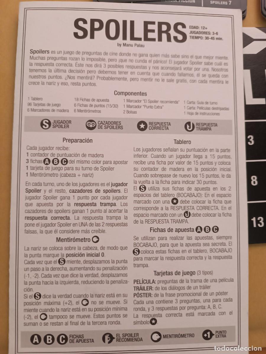Juegos de mesa: Spoilers: Juego de mesa - Foto 5