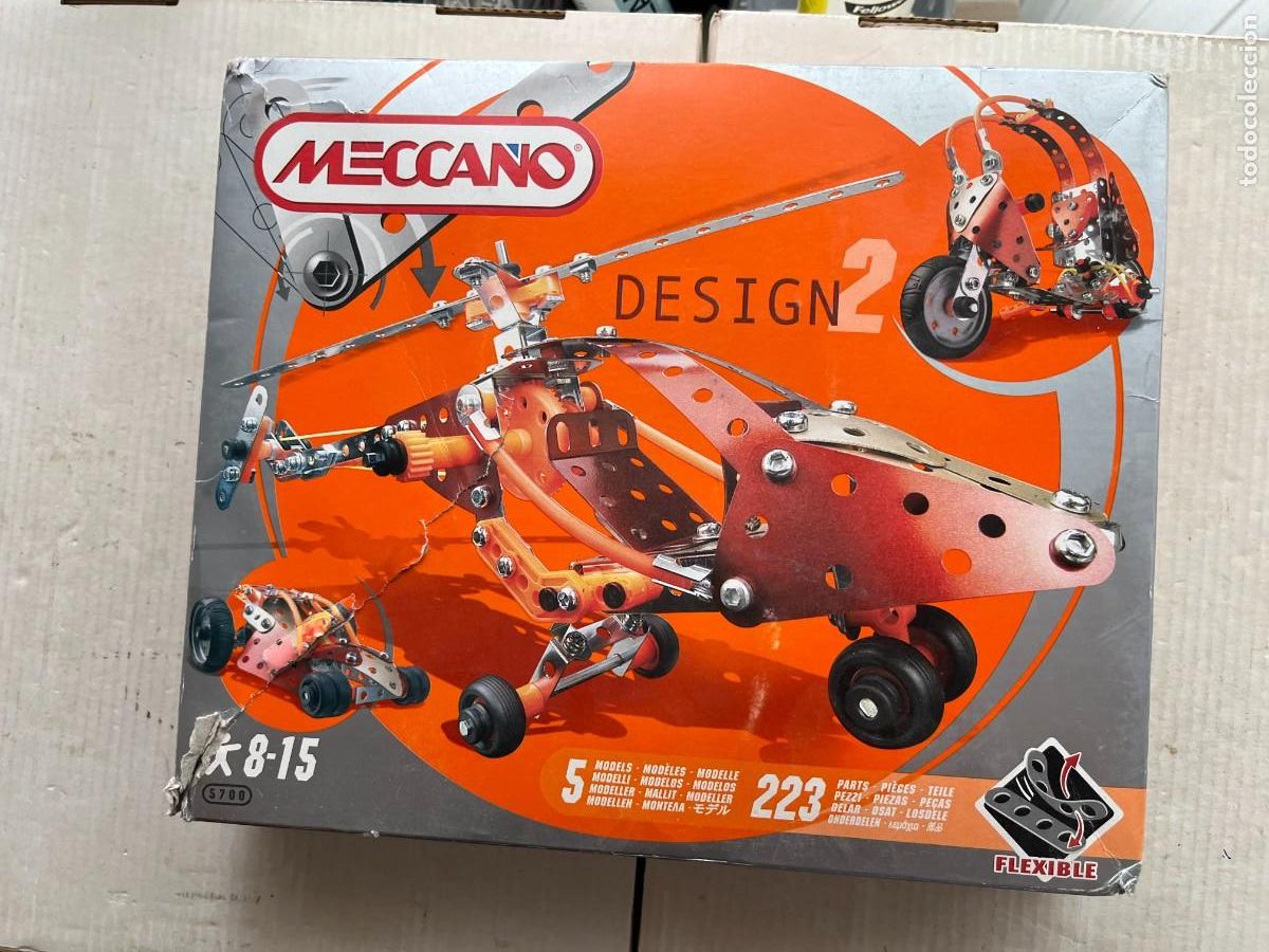 Juegos de mesa: MECANO DESIGN 2 HELICPOTERO - Foto 1