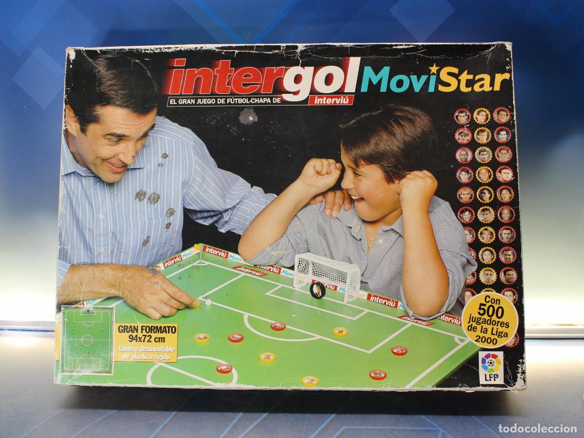 Juegos de mesa: Juego de mesa: Intergol 2000. El Gran Juego del F&uacute;tbol Chapa.