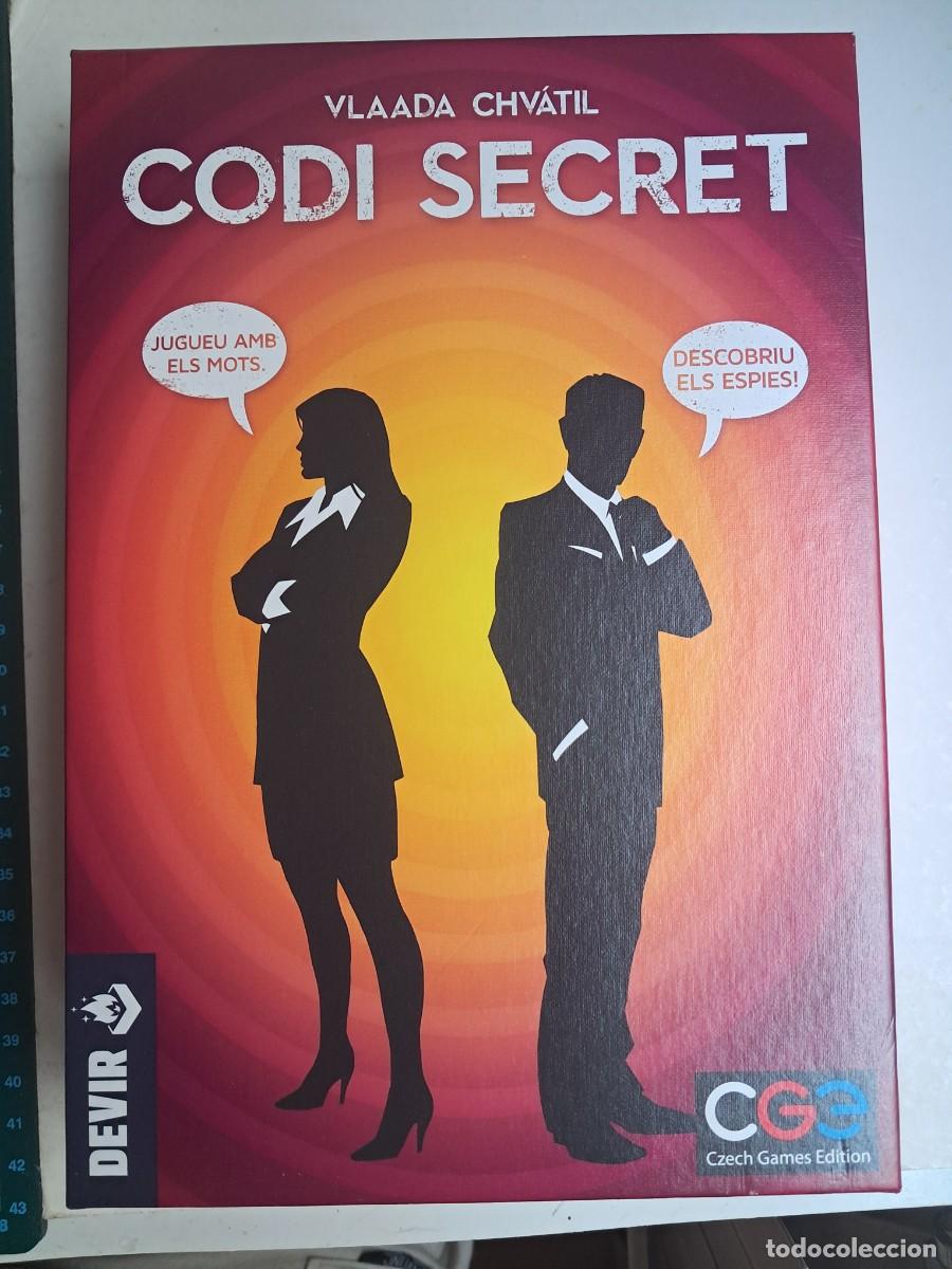 Juegos de mesa: CODI SECRET. Juego completo y sin jugar. Catal&aacute;n