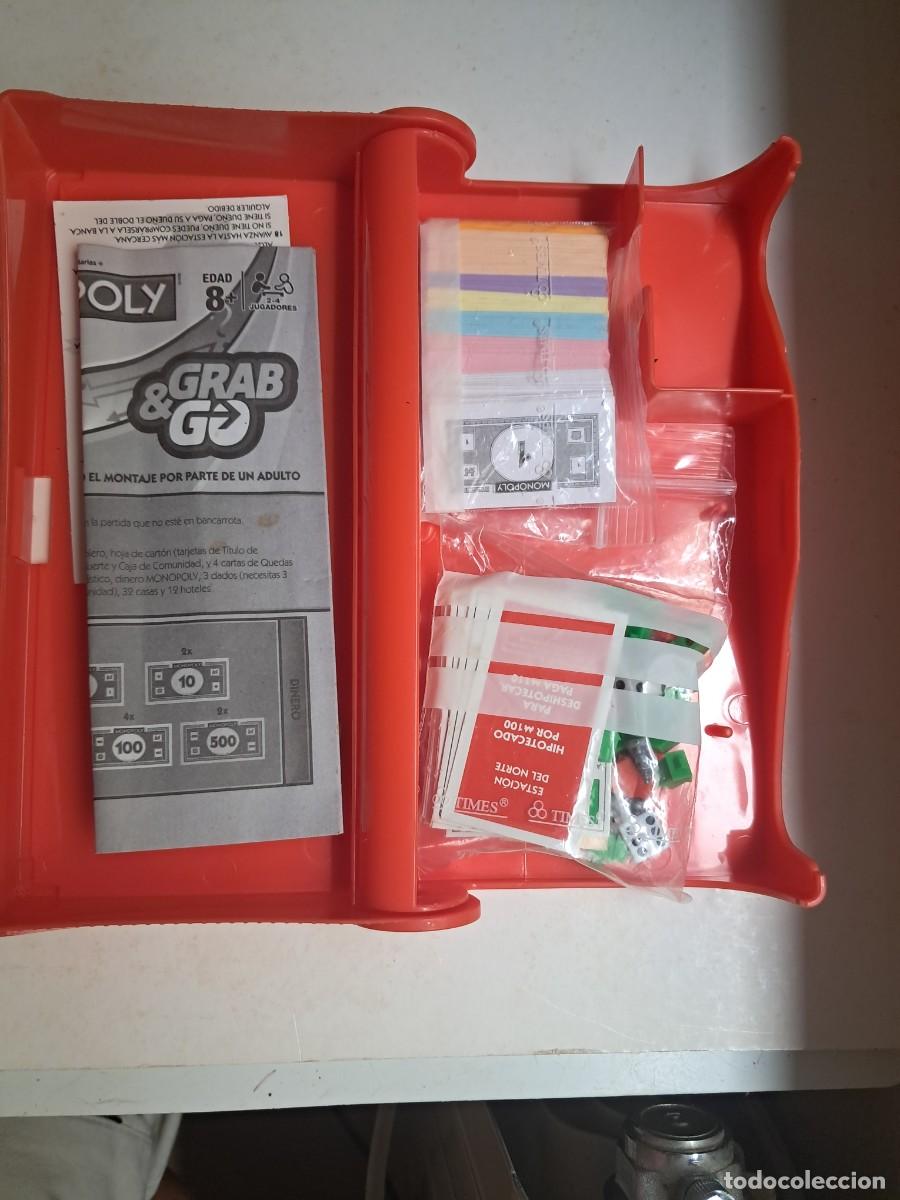 Juegos de mesa: MINI MONOPOLY. Juego completo de viaje. - Foto 2