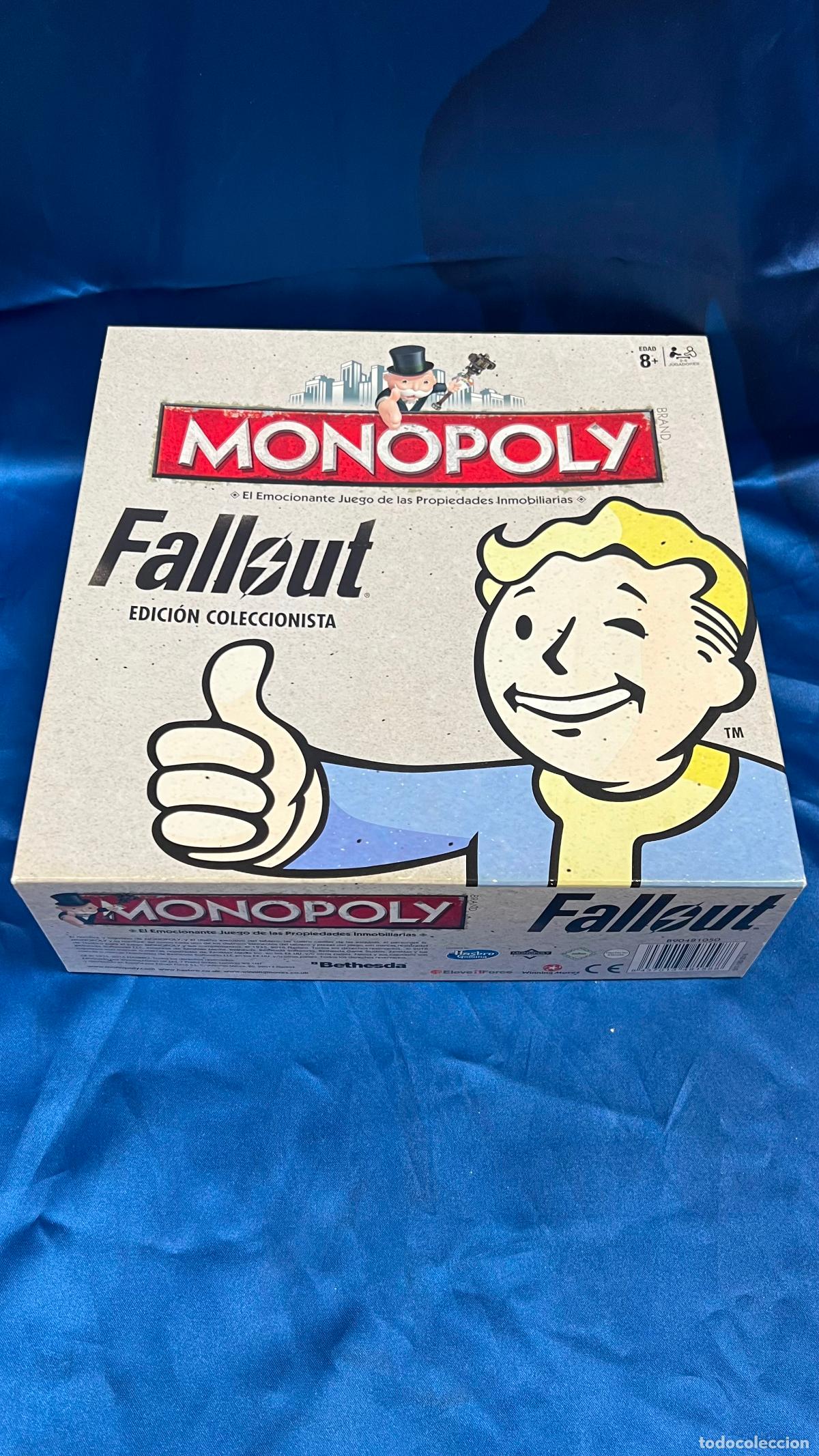 Juegos de mesa: Monopoly Fallout edicion de coleccionista como nuevo - juego de mesa
