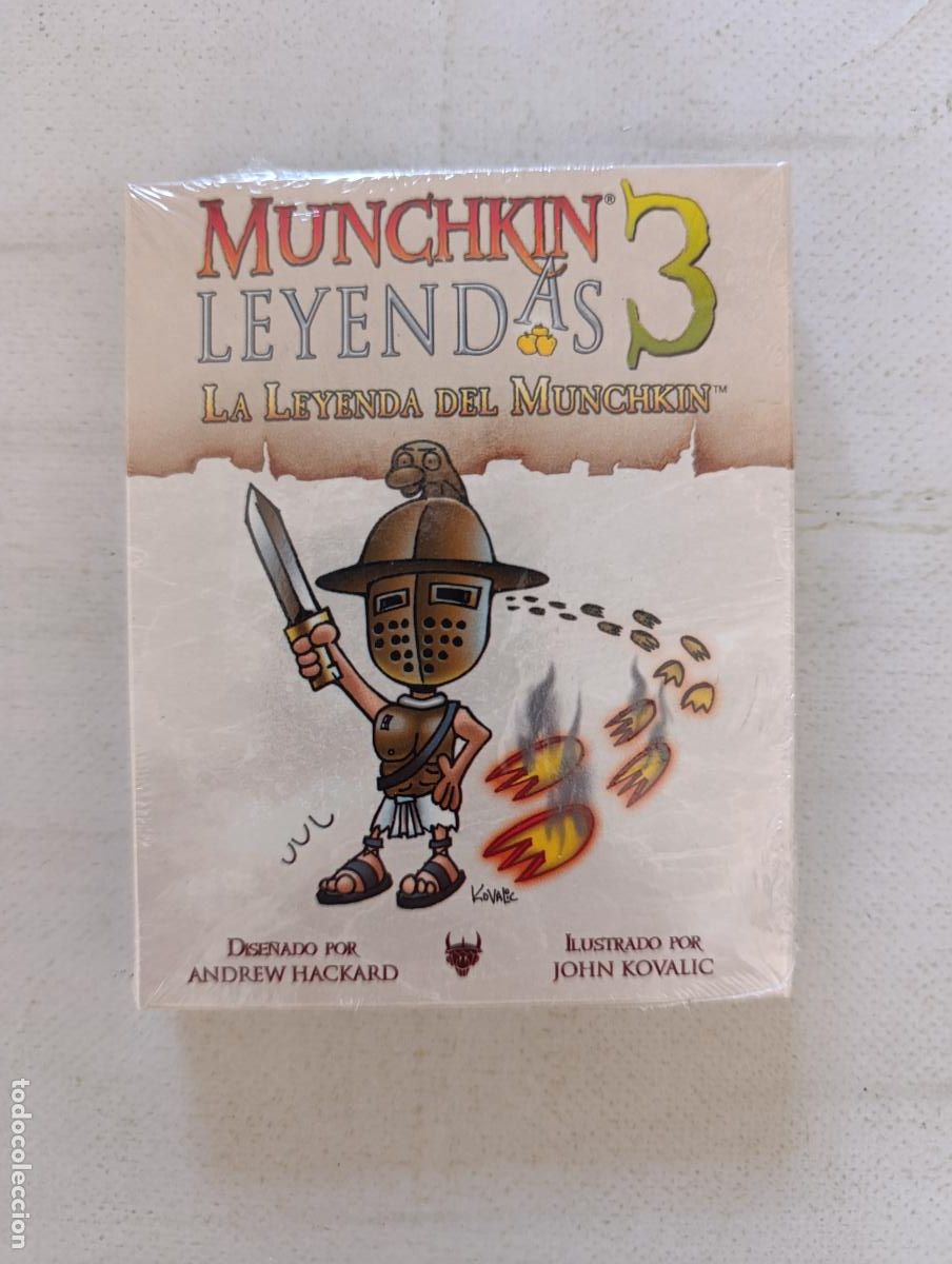 Juegos de mesa: MUNCHKIN LEYENDAS 3 - LA LEYENDA DEL MUNCHKIN - EXPANSION - CASTELLANO - NUEVO (334C#w)