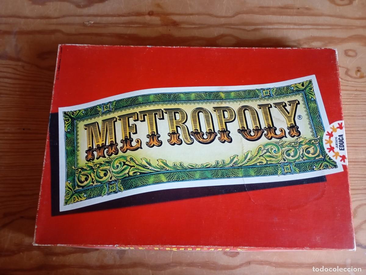 Juegos de mesa: METROPOLY Juego de mesa. Educa ref 4874
