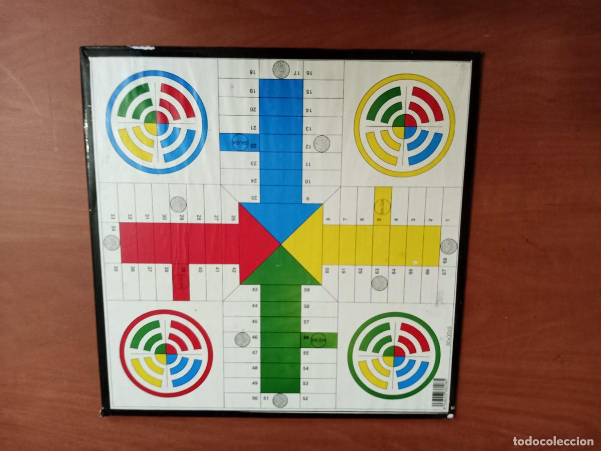 Juegos de mesa: AJEDREZ Y PARCHIS EN MISMO TABLERO MUY GRANDE -ALGUNOS DEFECTOS -MIRAR FOTOS