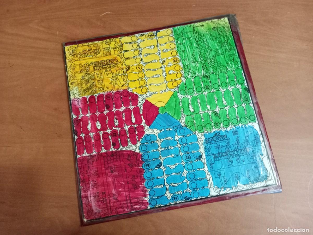 Juegos de mesa: PARCHIS DE EXTRA&Ntilde;O DISE&Ntilde;O DE CARTON A&Ntilde;OS 80 - EN MAL ESTADO