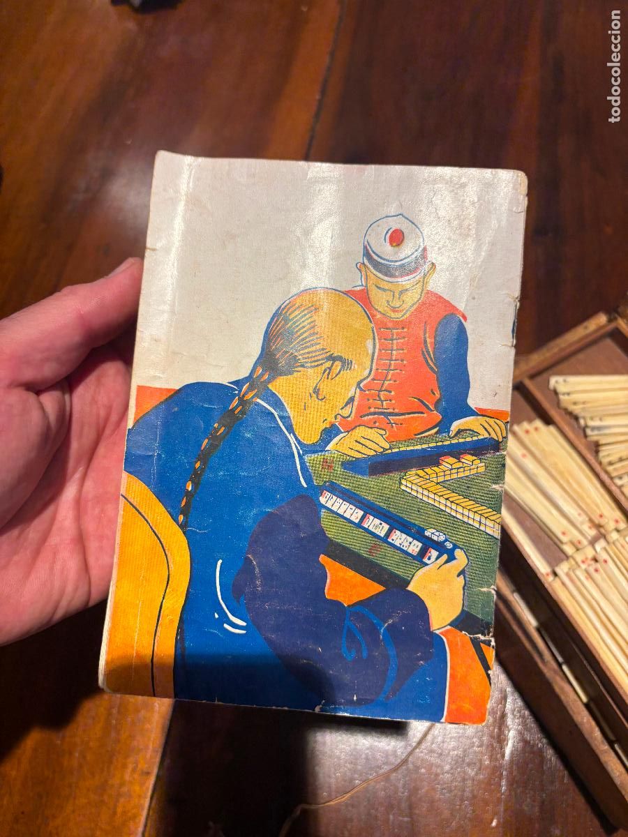 Juegos de mesa: Mah jong antiguo juego de mesa - Foto 6