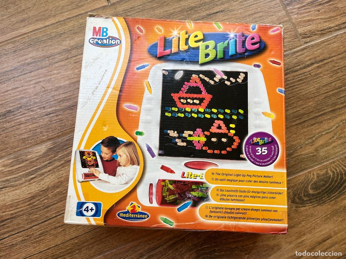 Juegos de mesa: JUEGO INFANTIL LITE BRITE DE MB CREATION - Foto 1