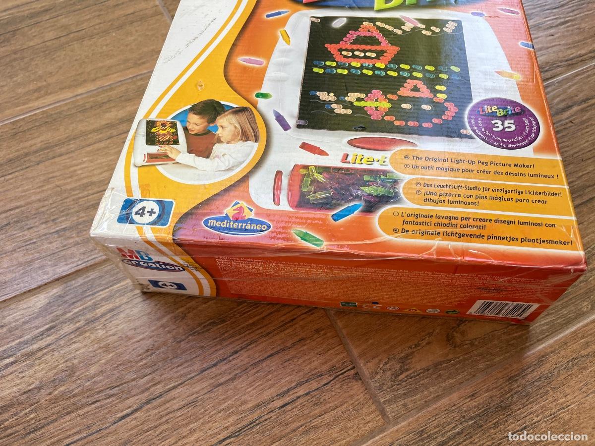 Juegos de mesa: JUEGO INFANTIL LITE BRITE DE MB CREATION - Foto 2