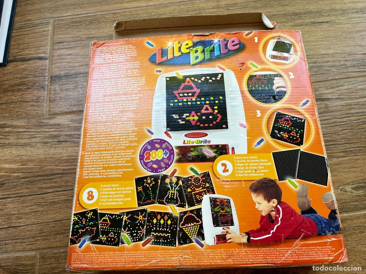 Juegos de mesa: JUEGO INFANTIL LITE BRITE DE MB CREATION - Foto 5