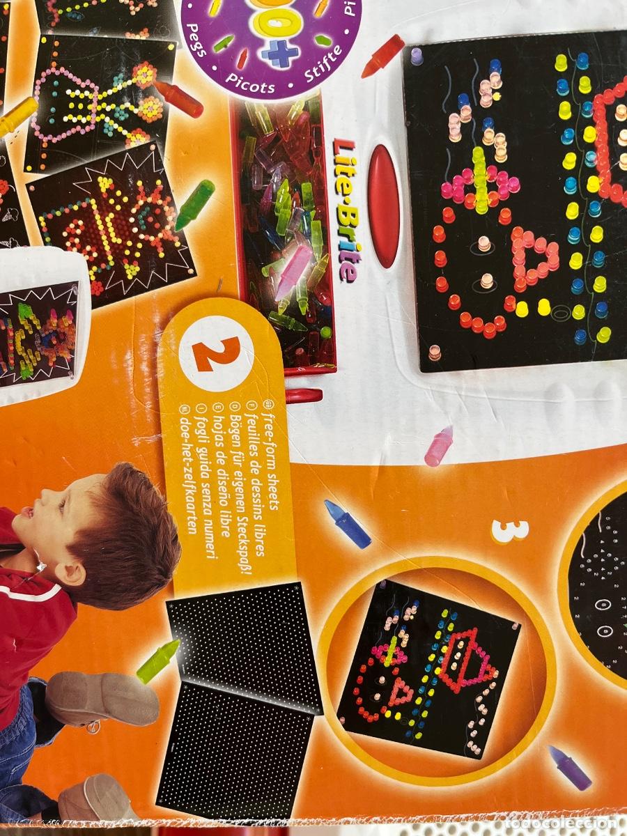 Juegos de mesa: JUEGO INFANTIL LITE BRITE DE MB CREATION - Foto 10