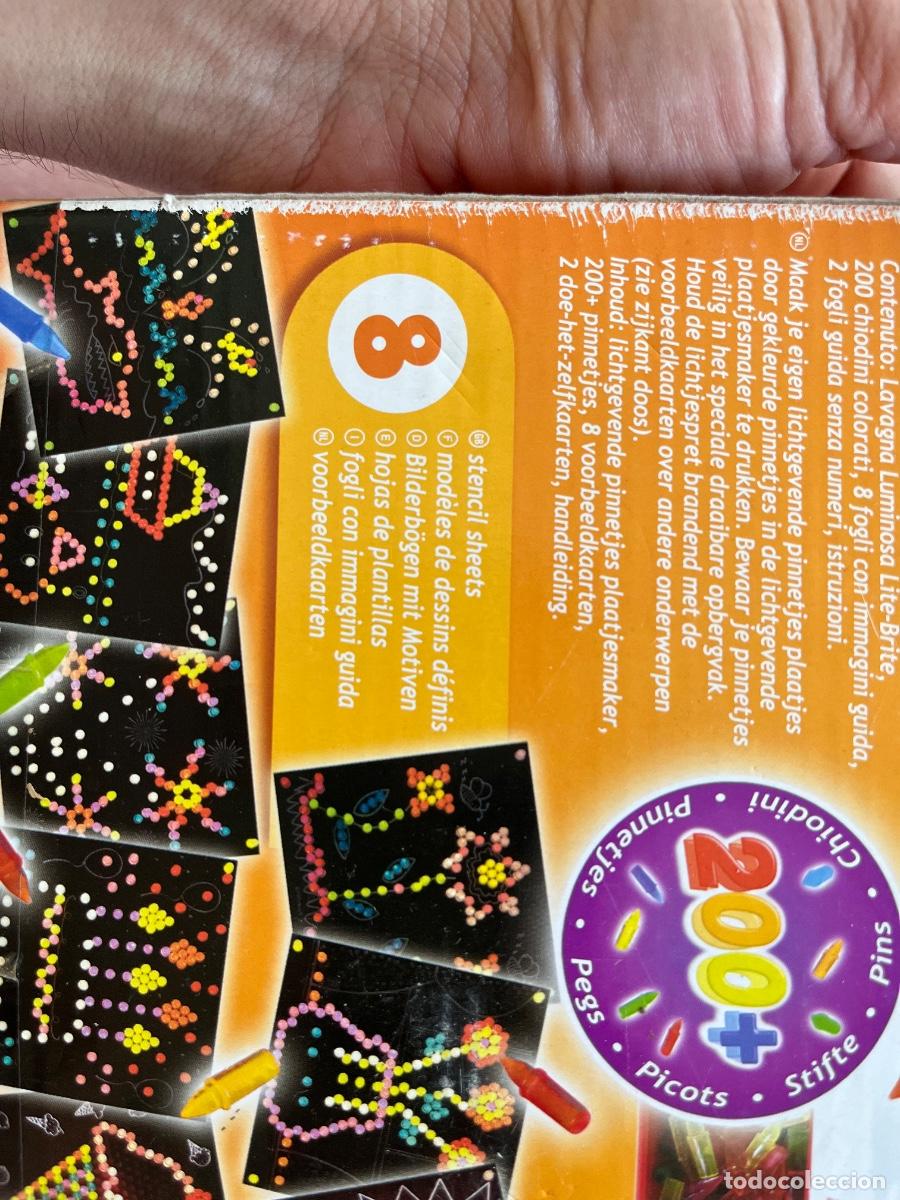 Juegos de mesa: JUEGO INFANTIL LITE BRITE DE MB CREATION - Foto 11