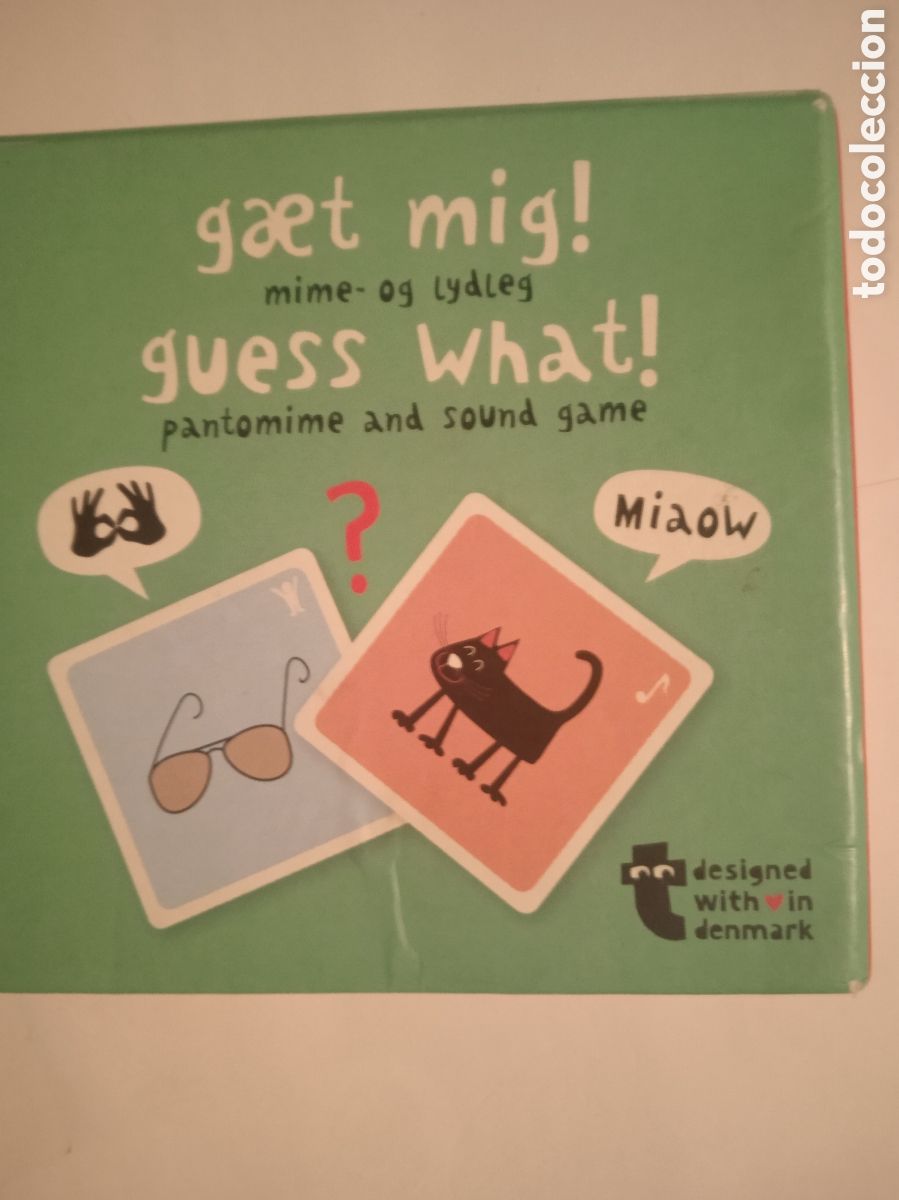 Juegos de mesa: JUEGO DE MIMICA Y SONIDO GAET MIG