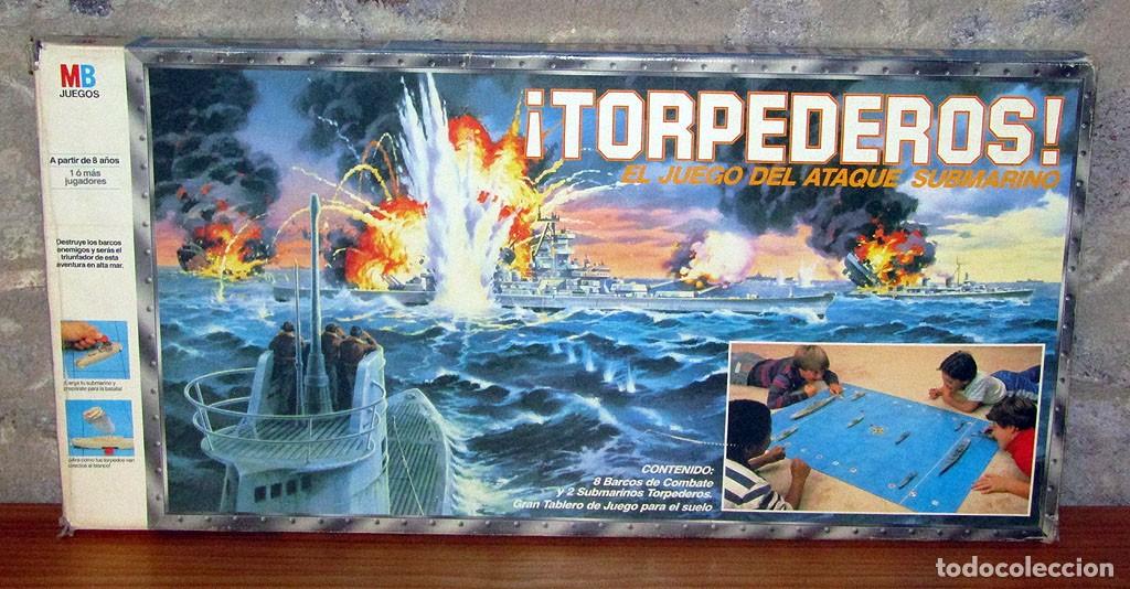 Juegos de mesa: TORPEDEROS DE MB JUEGOS - NUEVO Y EN SU CAJA ORIGINAL - COMPLETO - A&Ntilde;OS 80 - GUERRA DE BARCOS