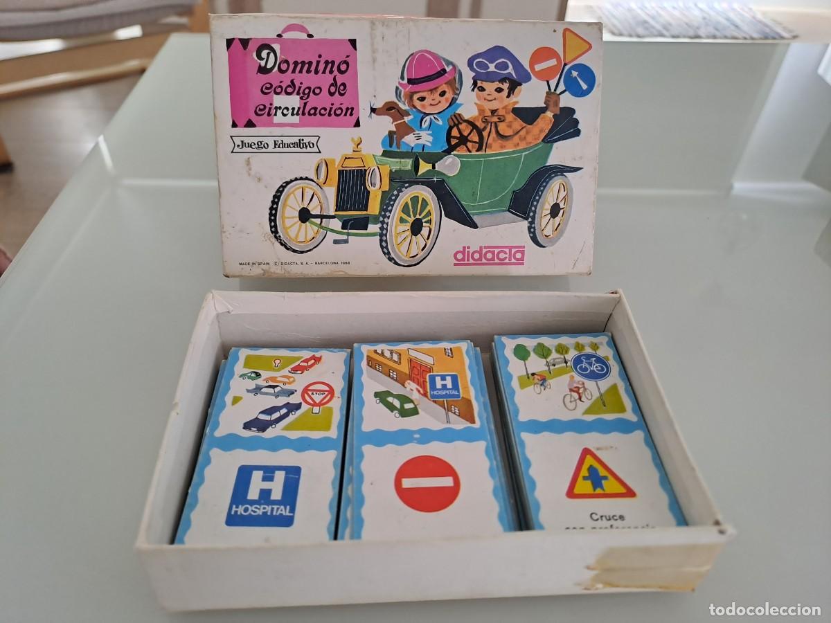 Juegos de mesa: Antiguo Domin&oacute; C&oacute;digo Circulaci&oacute;n DIDACTA A&ntilde;os 60