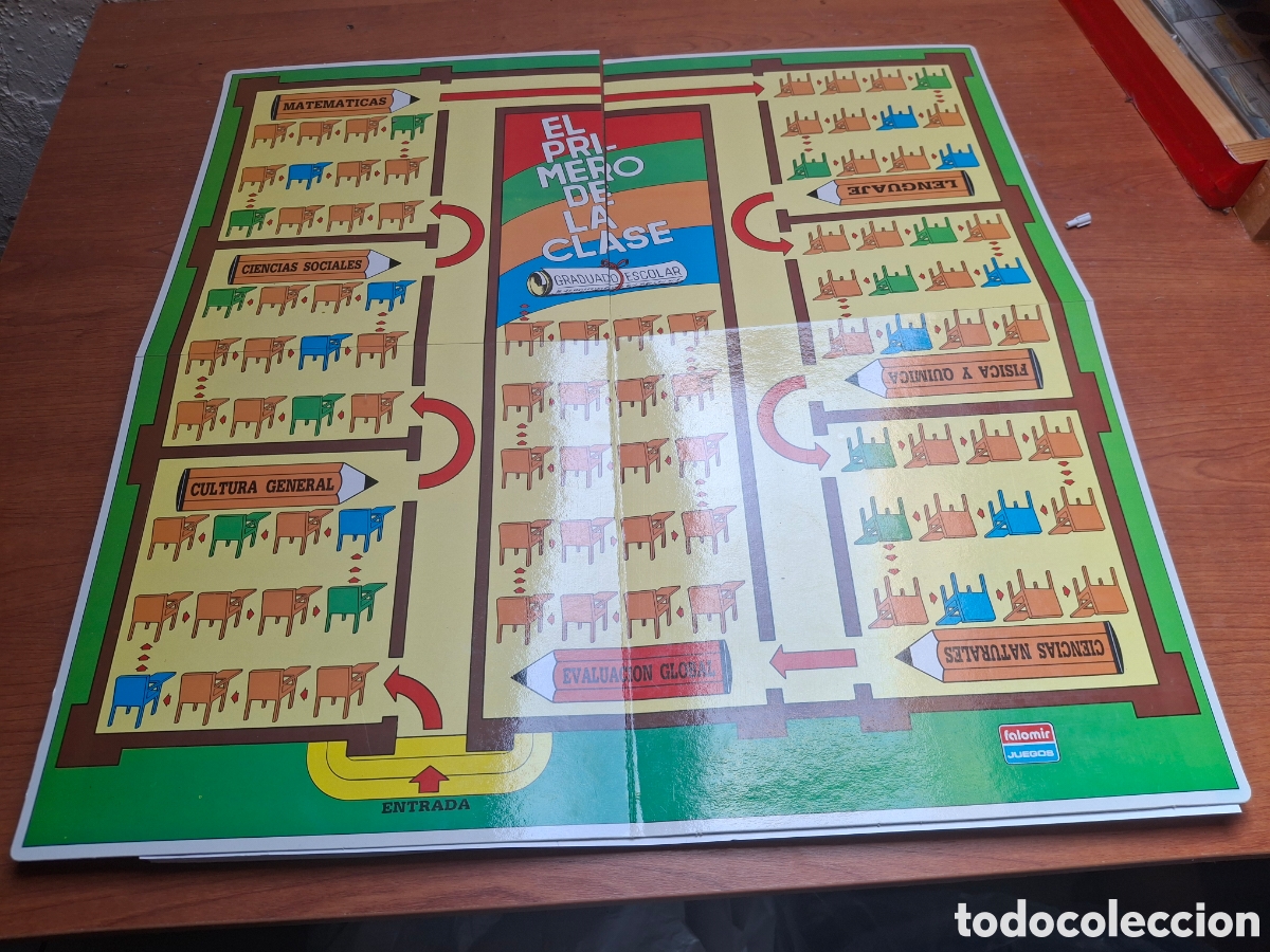 Juegos de mesa: EL PRIMERO DE LA CLASE. JUEGO DE MESA, 1987 - Foto 2