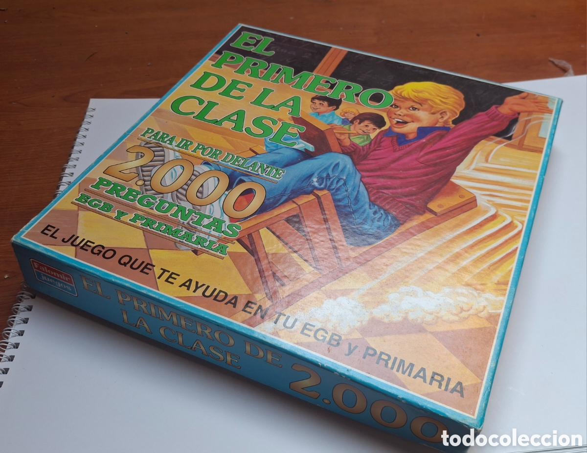 Juegos de mesa: EL PRIMERO DE LA CLASE. JUEGO DE MESA, 1987