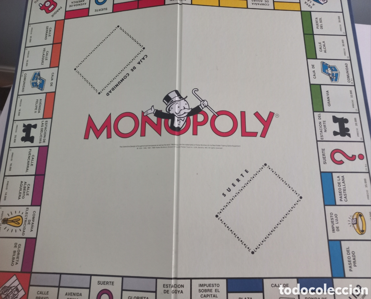 Juegos de mesa: Monopoly. Borr&aacute;s . A&ntilde;o 1985 . Ref. 6300 M. Caja original - Foto 4