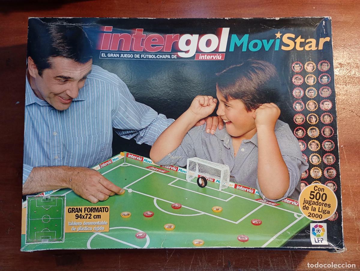 Juegos de mesa: Juego de Mesa - F&uacute;tbol chapas - INTERGOL MOVISTAR INTERVIU