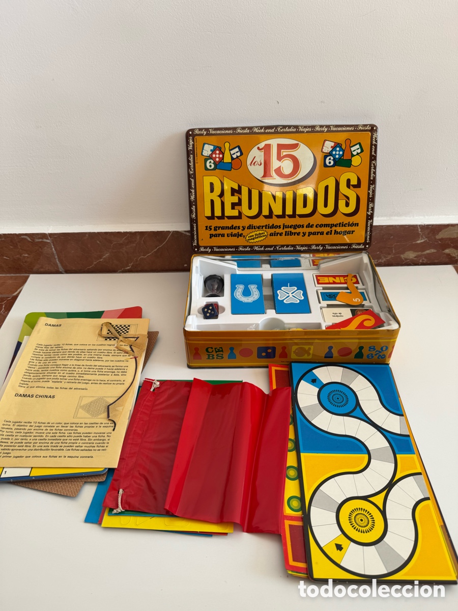 Juegos de mesa: Juego de mesa Los 15 reunidos - Foto 2