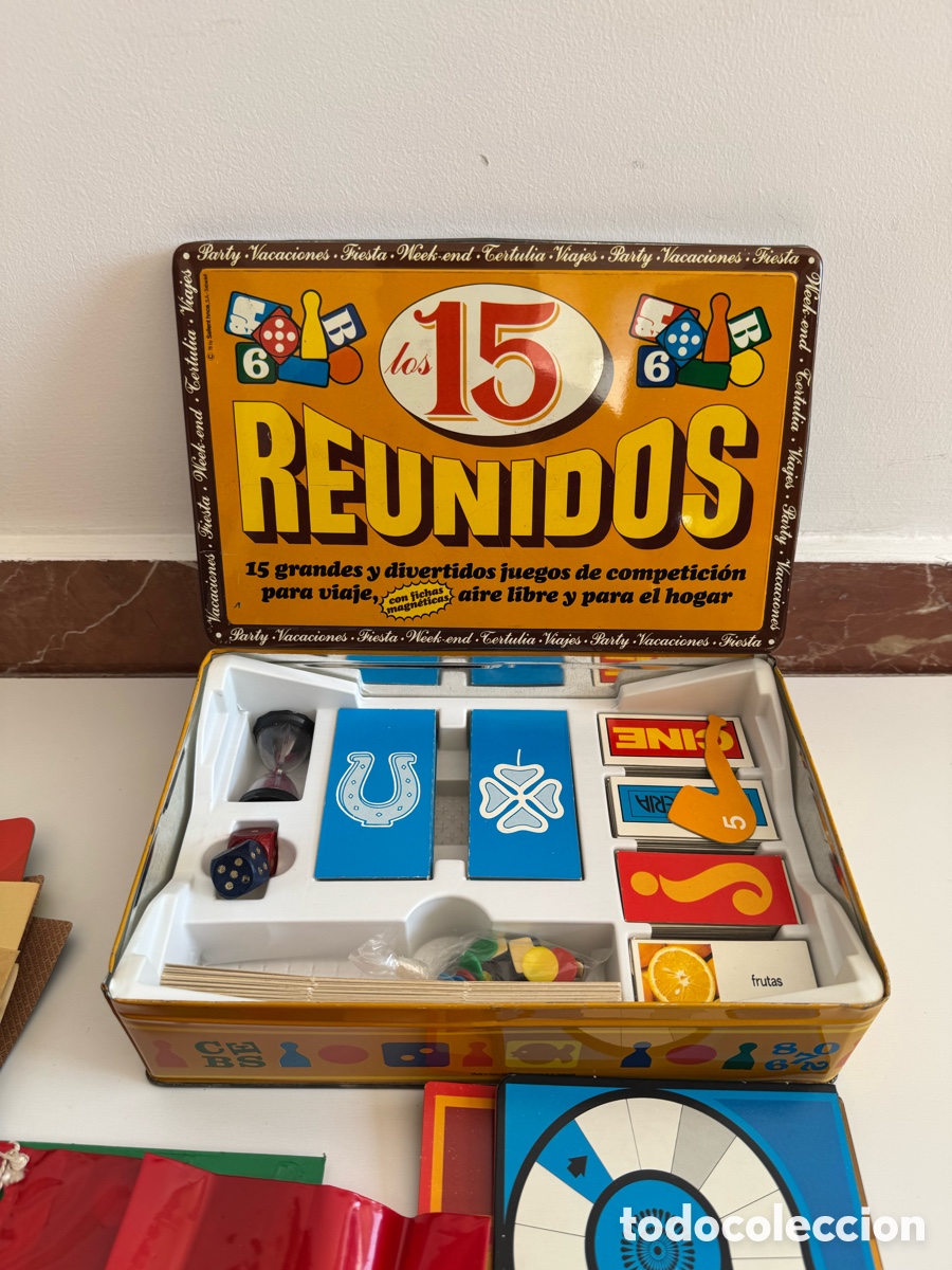 Jogos de mesa: Juego de mesa Los 15 reunidos