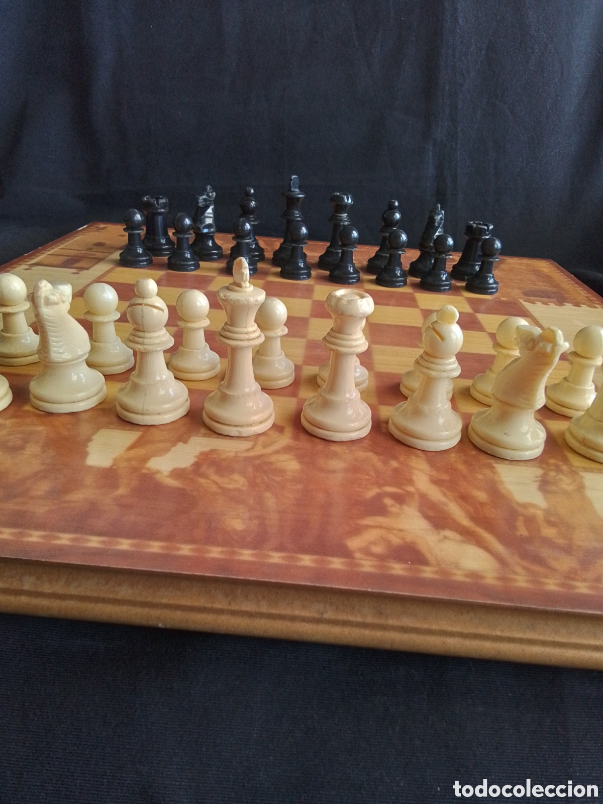 Juegos de mesa: Ajedrez de madera serigrafiada - Foto 3