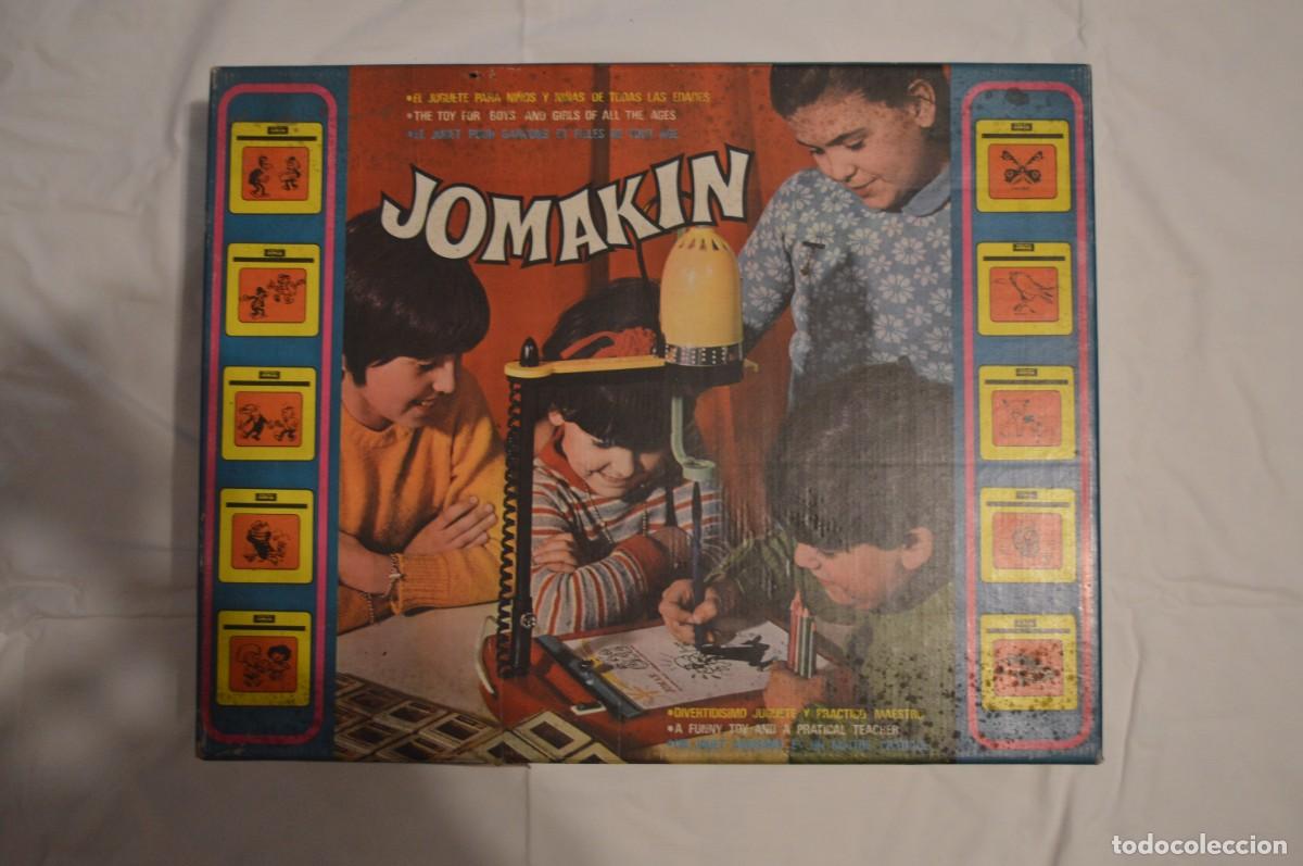 Juegos de mesa: JUEGO DE MESA ANTIGUO JOMAKIN PARA PINTAR INCLUYE DISPOSITIVO DIAPOSITIVAS WALT DISNEY MICKEY MOUSE