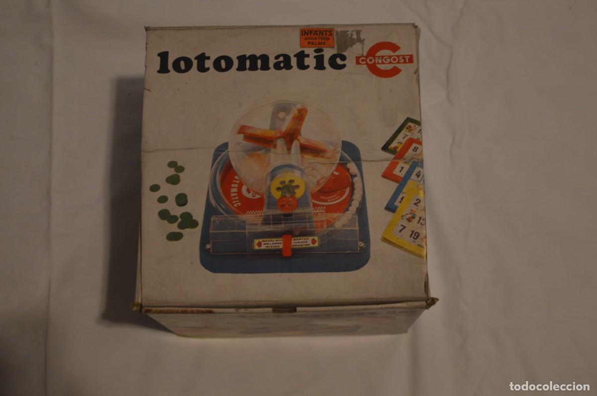 Juegos de mesa: JUEGO DE MESA ANTIGUO A&Ntilde;OS 70 LOTOMATIC CONGOST LOTER&Iacute;A AUTOM&Aacute;TICA REF. 1201 T&Oacute;MBOLA SIN MOTOR