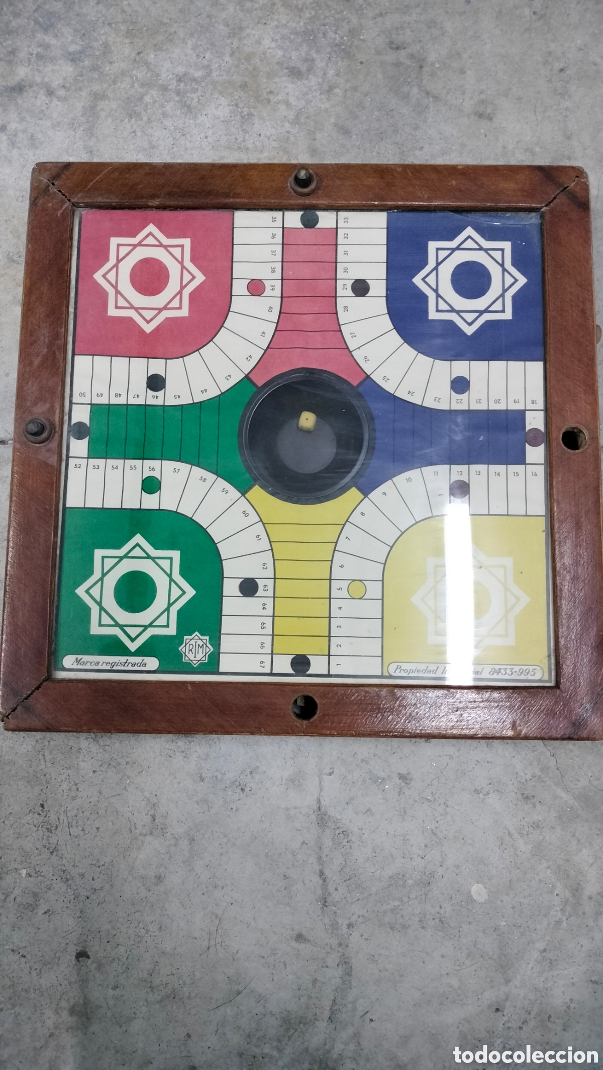 Juegos de mesa: Parch&iacute;s de la marca RIM 1960