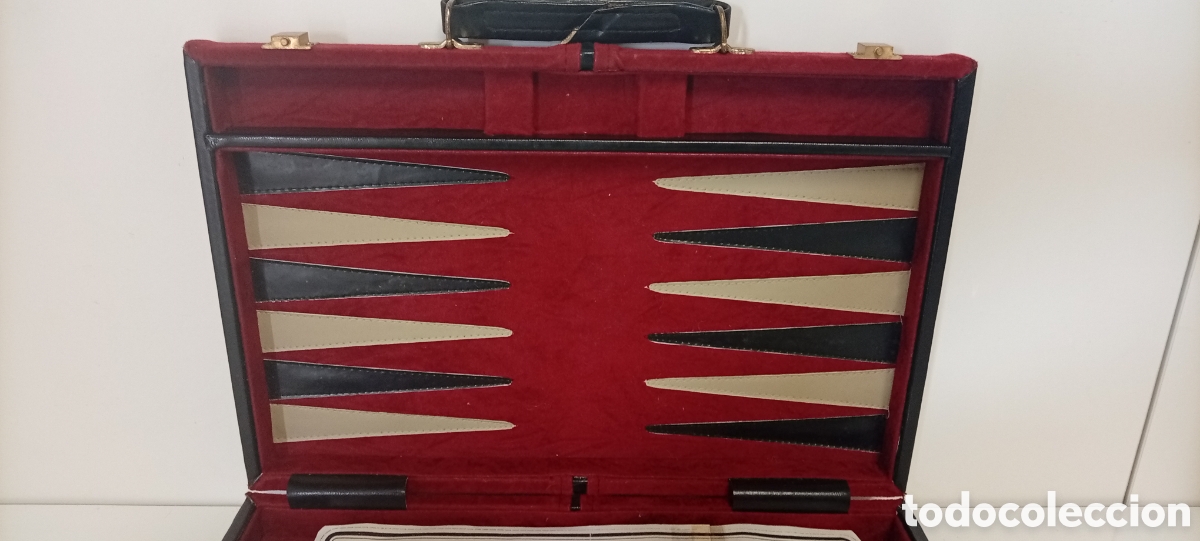 Juegos de mesa: .JUEGO DE MESA DE BACKGAMMON PORTATIL - Foto 3