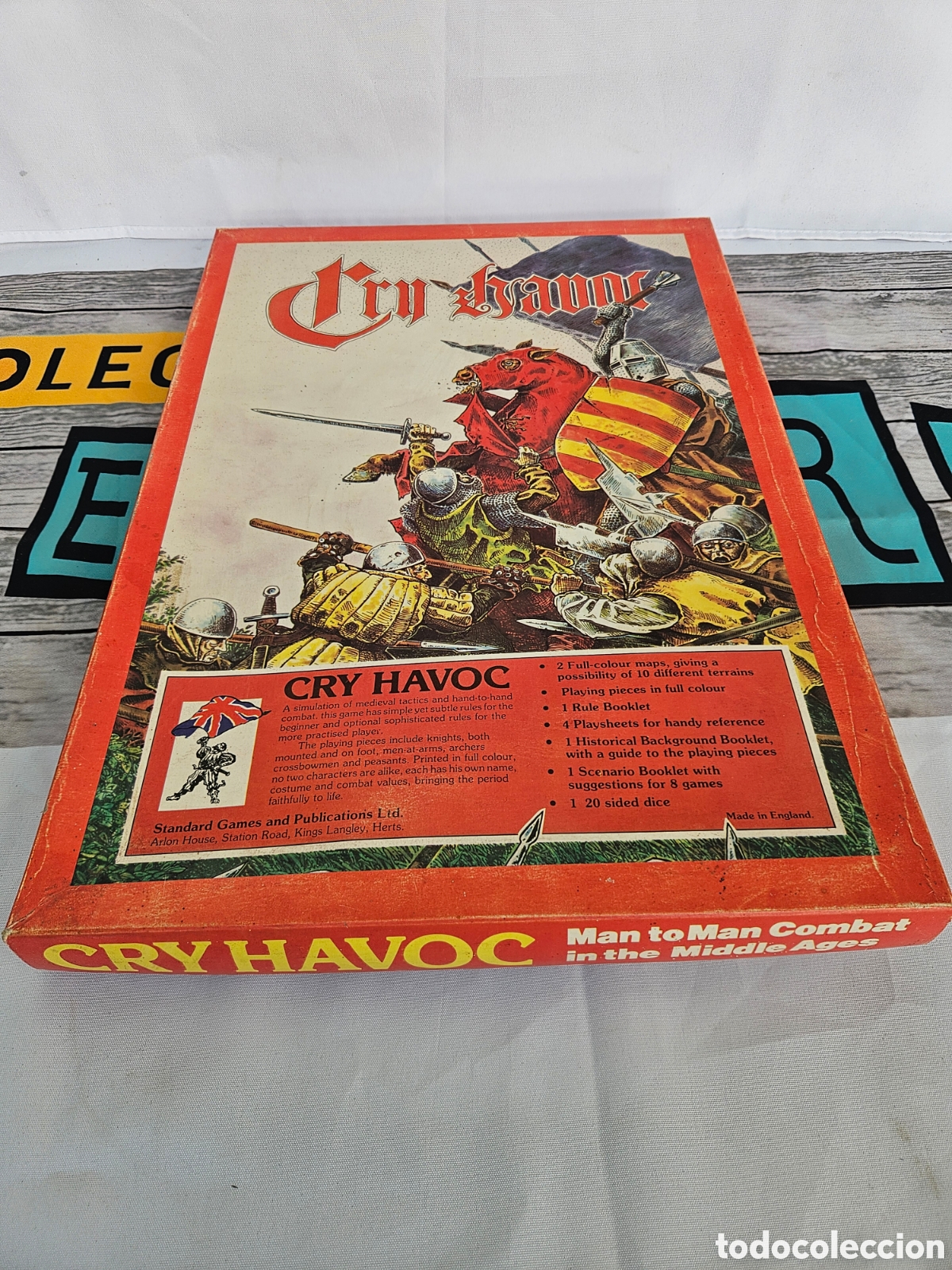 Juegos de mesa: JUEGO DE MESA CRY HAVOC. MAN TO MAN COMBAT IN THE MIDDLE AGES. STANDARD GAMES