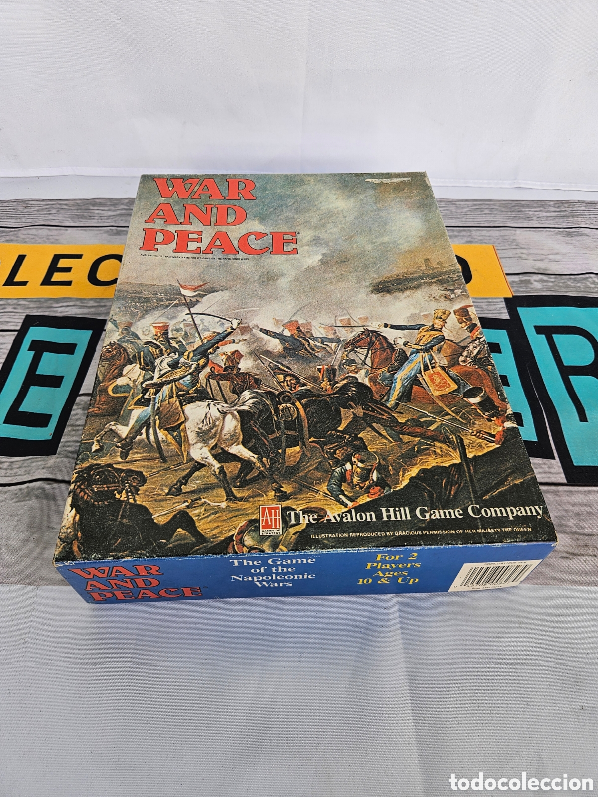 Juegos de mesa: JUEGO DE MESA WAR AND PEACE. THE GAME OF THE NAPOLEONIC WARS. THE AVALON HILL GAME COMPANY. AH