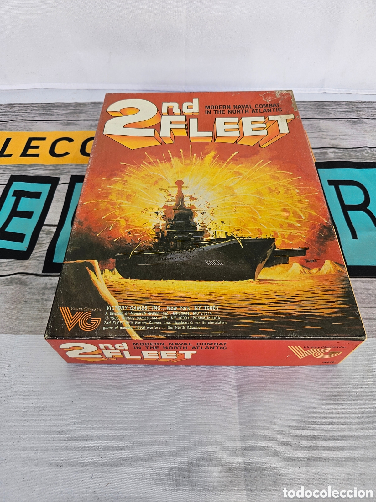 Juegos de mesa: 2ND FLEET. MODERN NAVAL COMBAT IN THE NORTH ATLANTIC. VICTORY GAMES