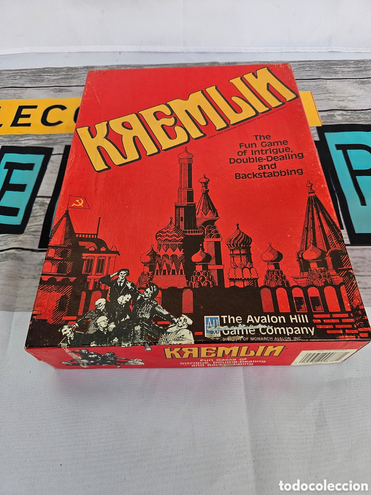Juegos de mesa: JUEGO DE MESA KREMLIN. THE FUN GAME OF INTRIGUE AND BACKSTABBING. THE AVALON HILL GAME COMPANY