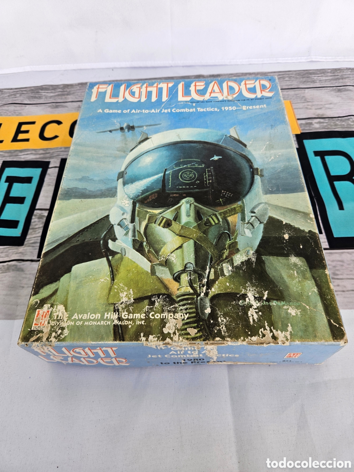 Juegos de mesa: JUEGO DE MESA FLIGHT LEADER. GAME OF AIT TO AIR JET COMBAT TACTICS, 1950 - PRESENT. THE AVALON HILL